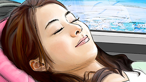 Line drawing + Degital painting Color　コンテ・カンプ　線画カラー