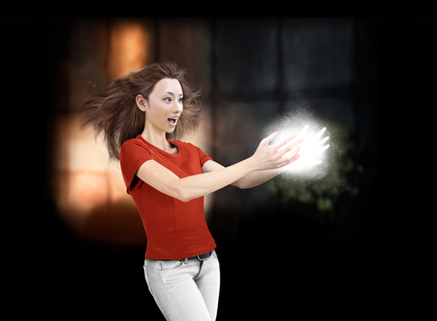 フォトリアル　人物　女性