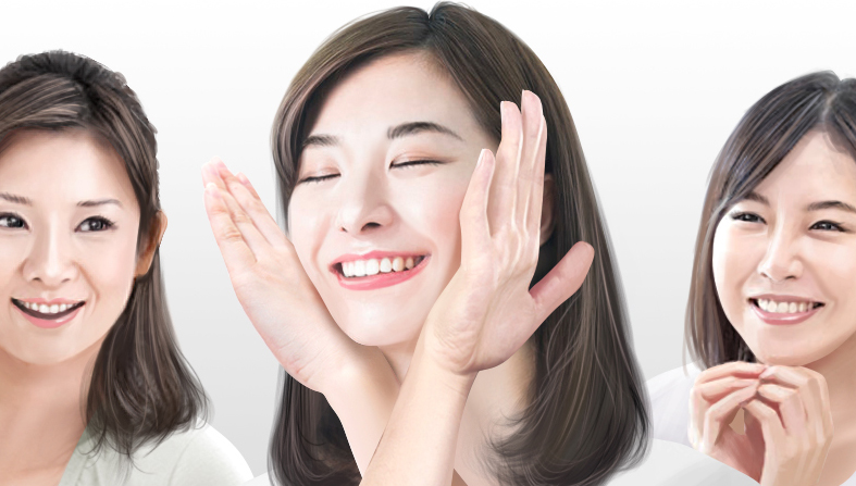 フォトリアル　人物　女性美容