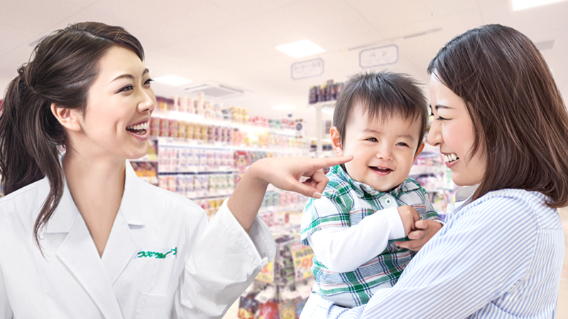 フォトリアル　人物　女性店員