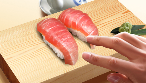 フォトリアル　シズル　寿司