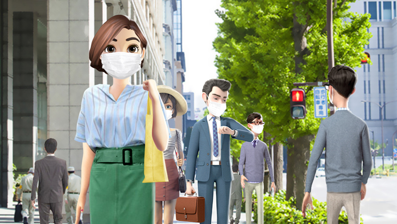 フォトリアル　３D風人物