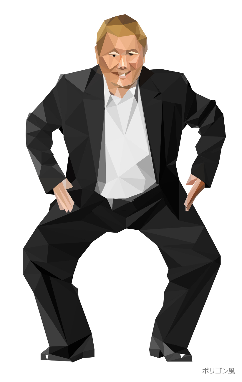 ポリゴン風　北野たけし