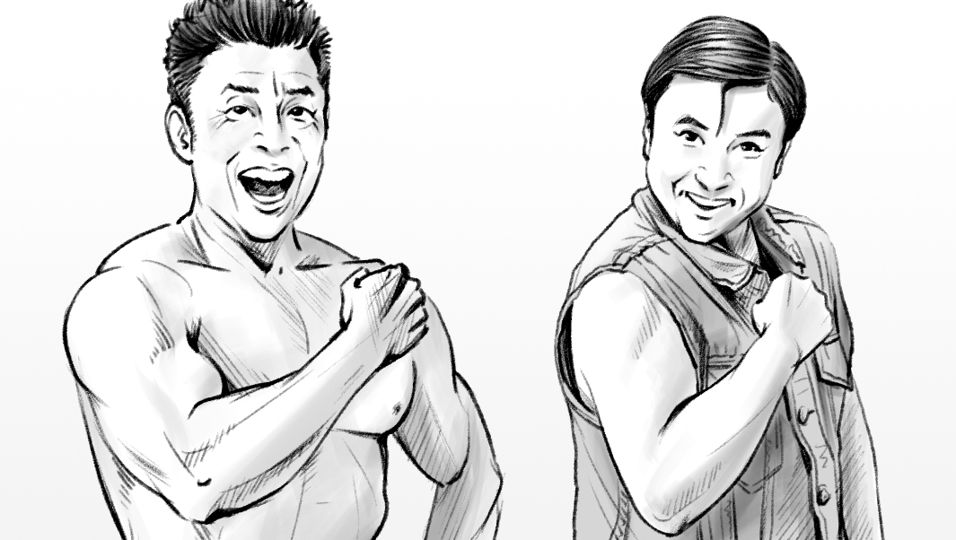 モノクロカンプ　女性タレント